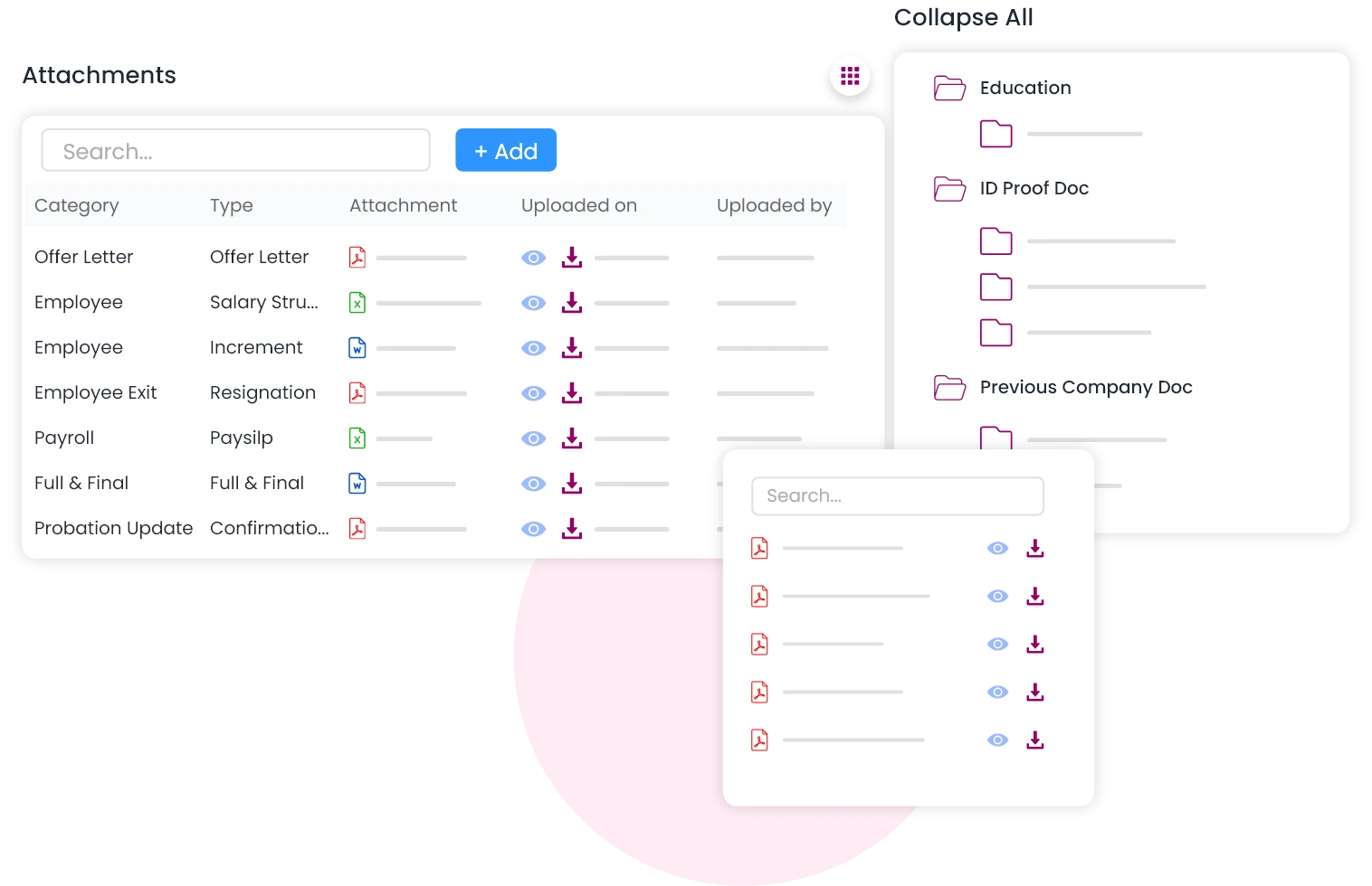 Qkrhr Employee Document Management software