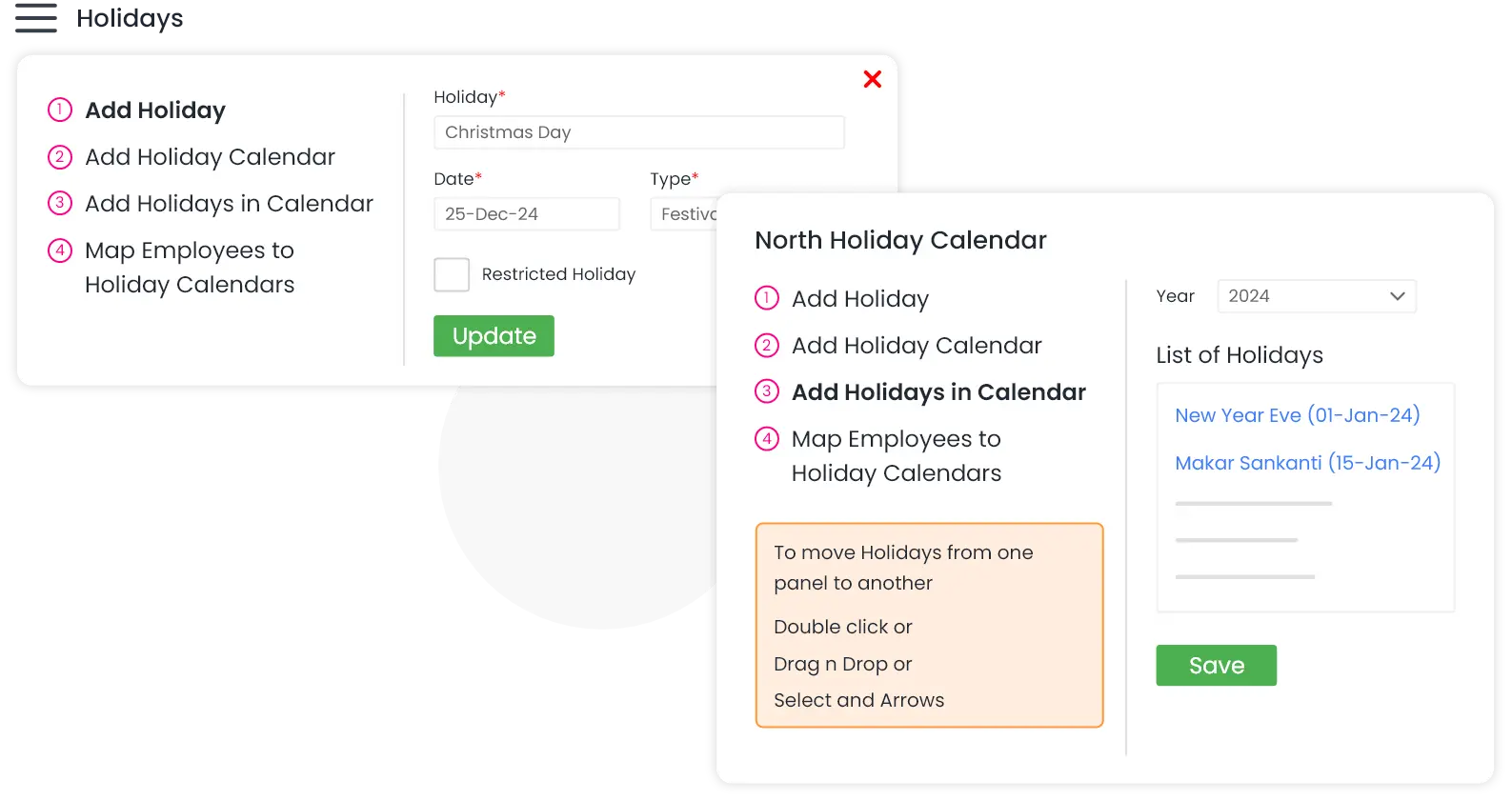 Holiday Calendars