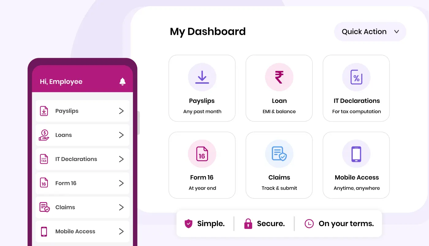 Their pay info. On demand.